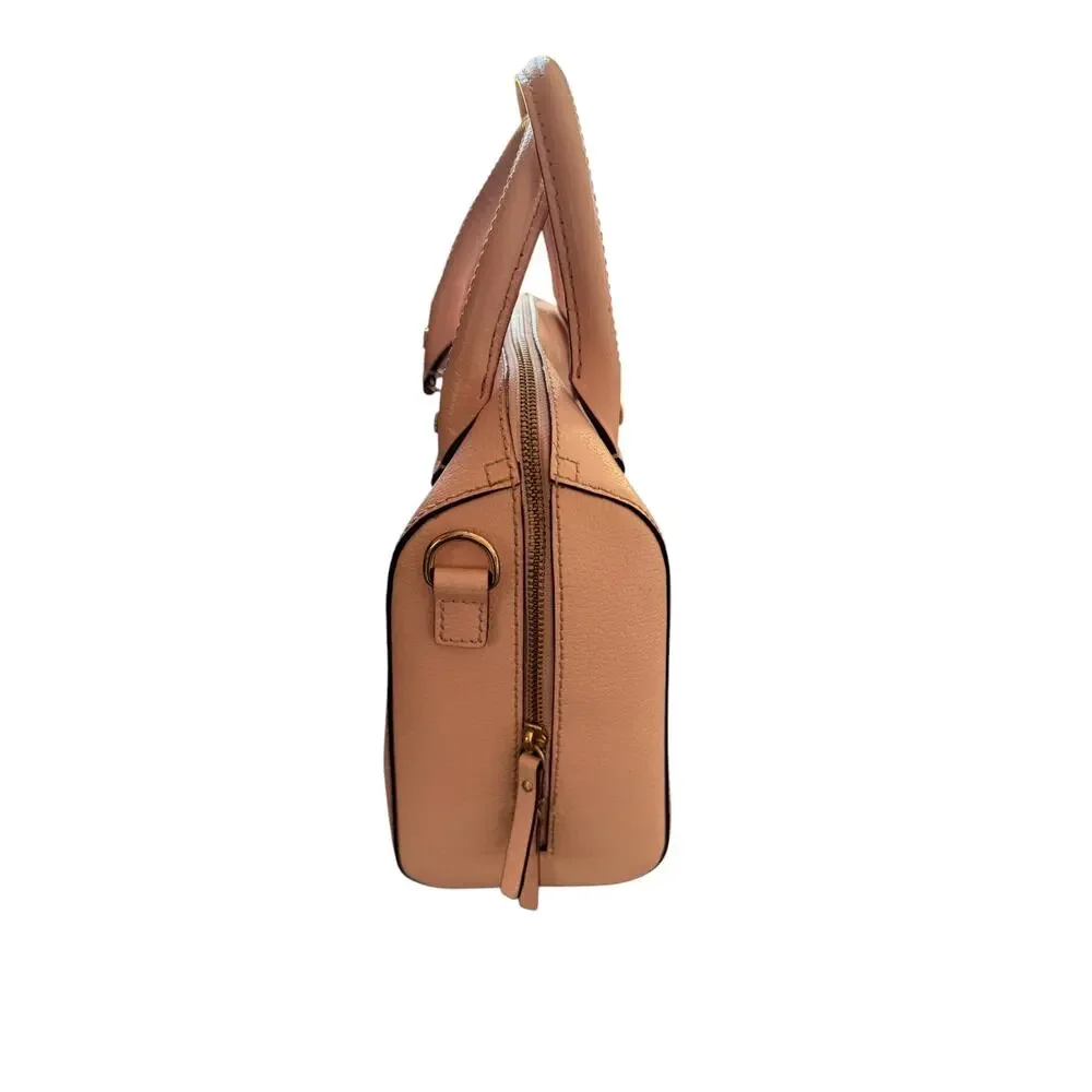 Kate Spade Light Pink Pebbled Leather Satchel - Autheticated